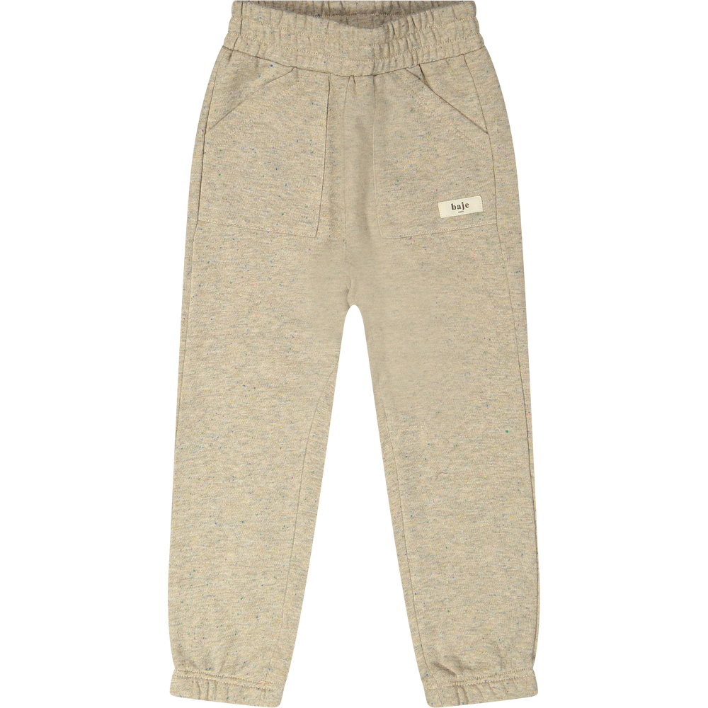 Baje Studio mutrux broek sand melange multicolor