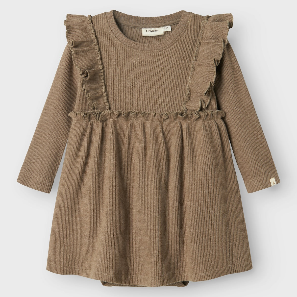 Lil' Atelier baby sophia romperjurk shitake