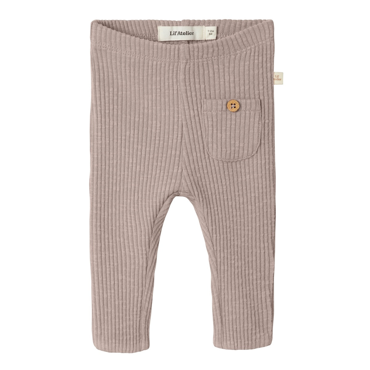 Hoe schattig is deze legging in een prachtige beige kleur? De raja sky slim legging in de kleur shadow grey van het merk Lil' Atelier is ontzettend zacht, zit comfortabel én ziet er geweldig uit! VanZus