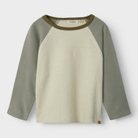 Hoe tof is dit nunan lange mouwen shirt in de kleur turtledove van het merk Lil' Atelier?! Dit leuke shirt zit enorm comfortabel, maar zorgt ook voor een hippe look en ziet er heel stoer uit! Het is de ideale basic voor in elke kinderkledingkast! VanZus