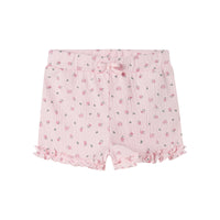 De jannis short in de kleur ballerina van het merk Name It is een schattige en comfortabele korte broek voor meisjes. Gemaakt van een zachte en soepele stof die perfect is voor zomerse dagen. VanZus
