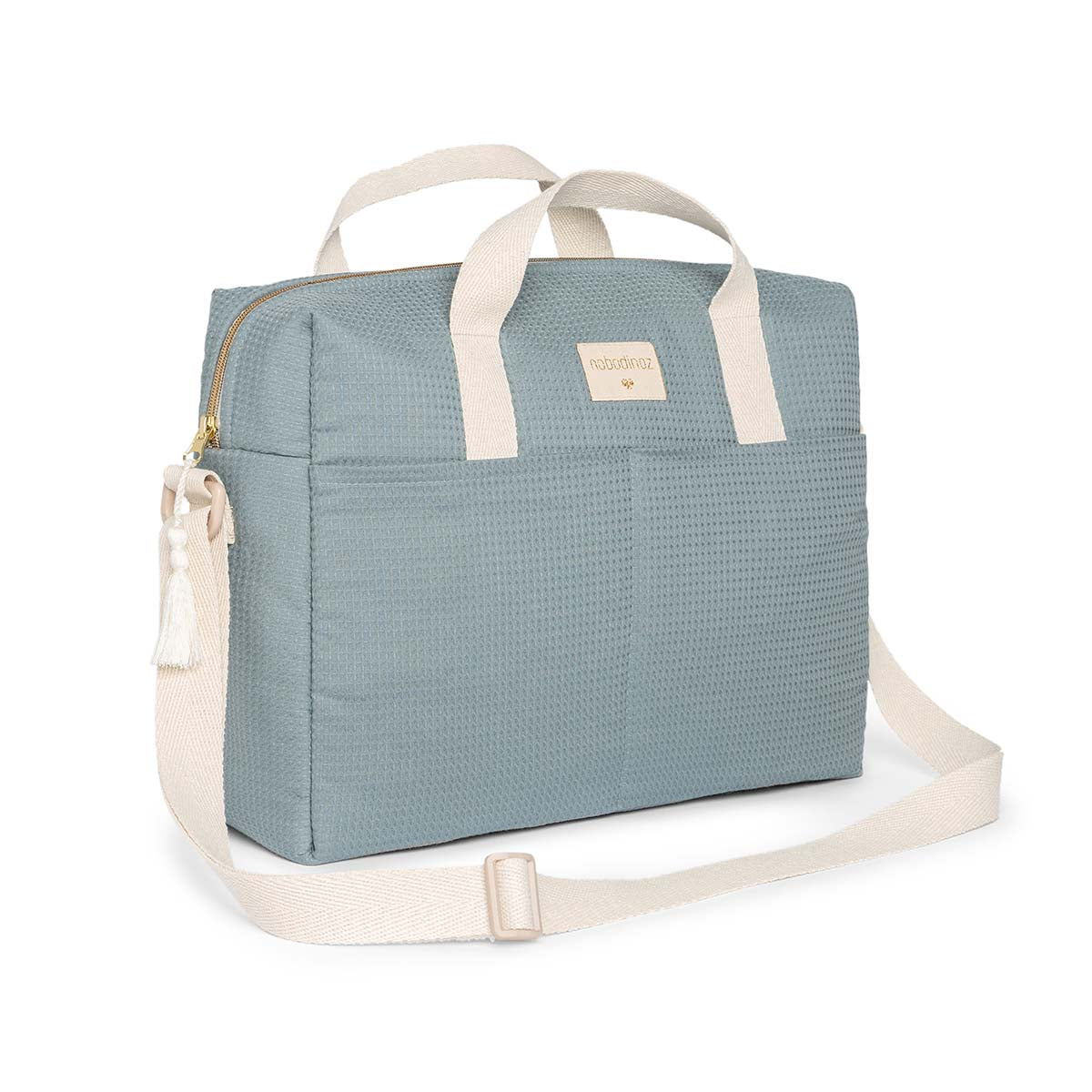 Nobodinoz gala waterproof luiertas stone blue