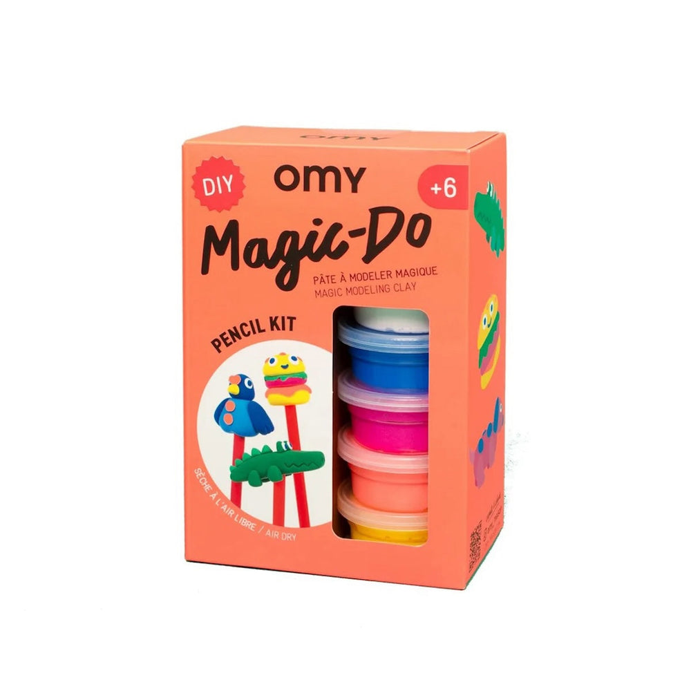 Laat je fantasie de vrije loop met de magic-do potloden klei kit van OMY en maak de leukste potloden van klei helemaal zelf. VanZus