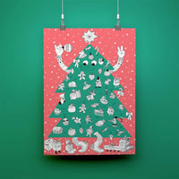 De OMY kleurposter 1 mtr kerst zorgt voor heel veel uren kleurplezier. Deze grote themakleurplaat sapin van 70 x 100 cm neemt je mee in een betoverende kerstwereld. Pak je favoriete viltstiften erbij en ga op avontuur! VanZus
