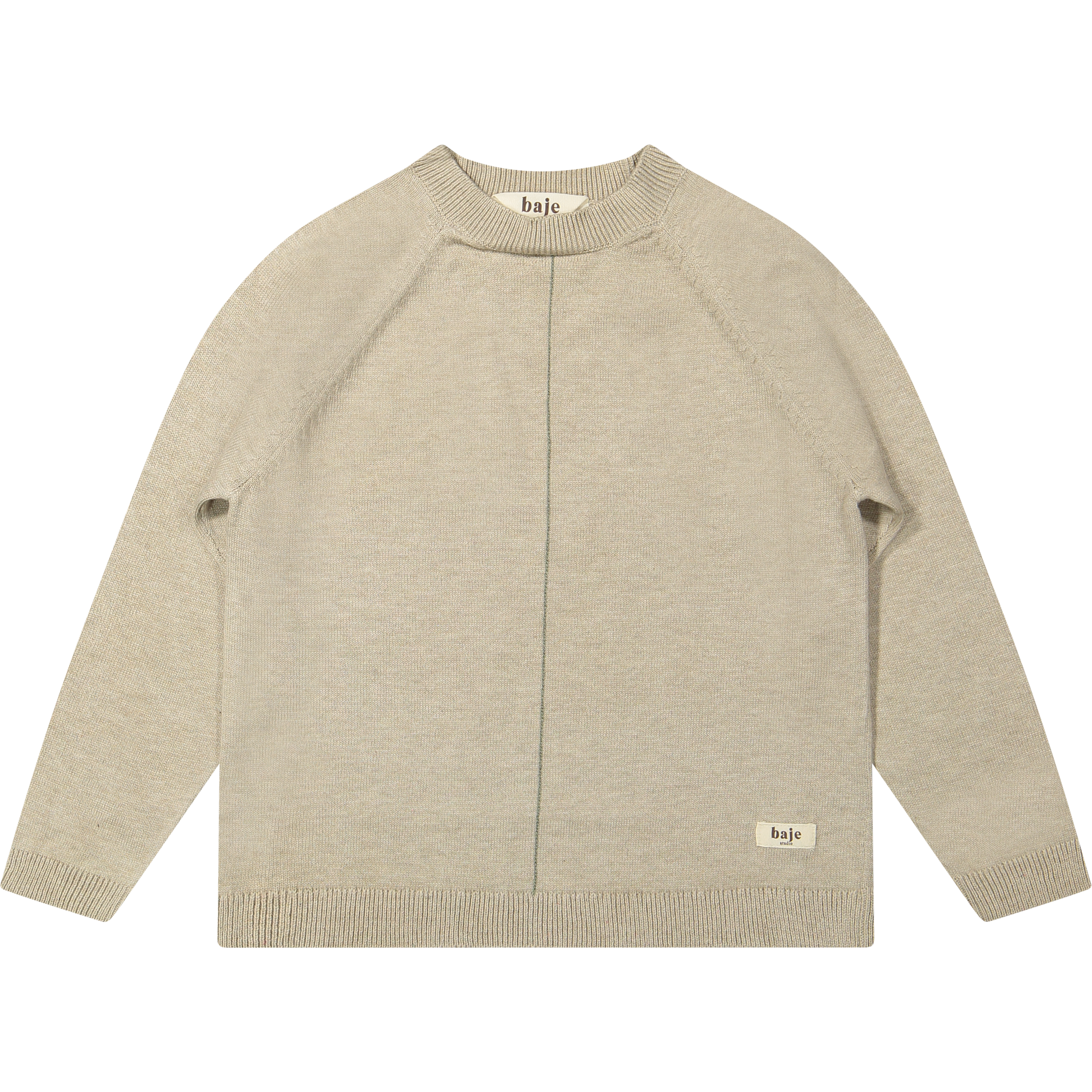 Baje Studio orbe shirt lange mouwen sand desert