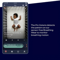 Samen met de Nanit pro camera babyfoon werkt deze breathing band om veilig de ademhalingsbewegingen van je baby te detecteren in bijna elke slaaphouding zonder sensoren, elektronica of radars. De ademhalingsband is beschikbaar in 3 maten. VanZus