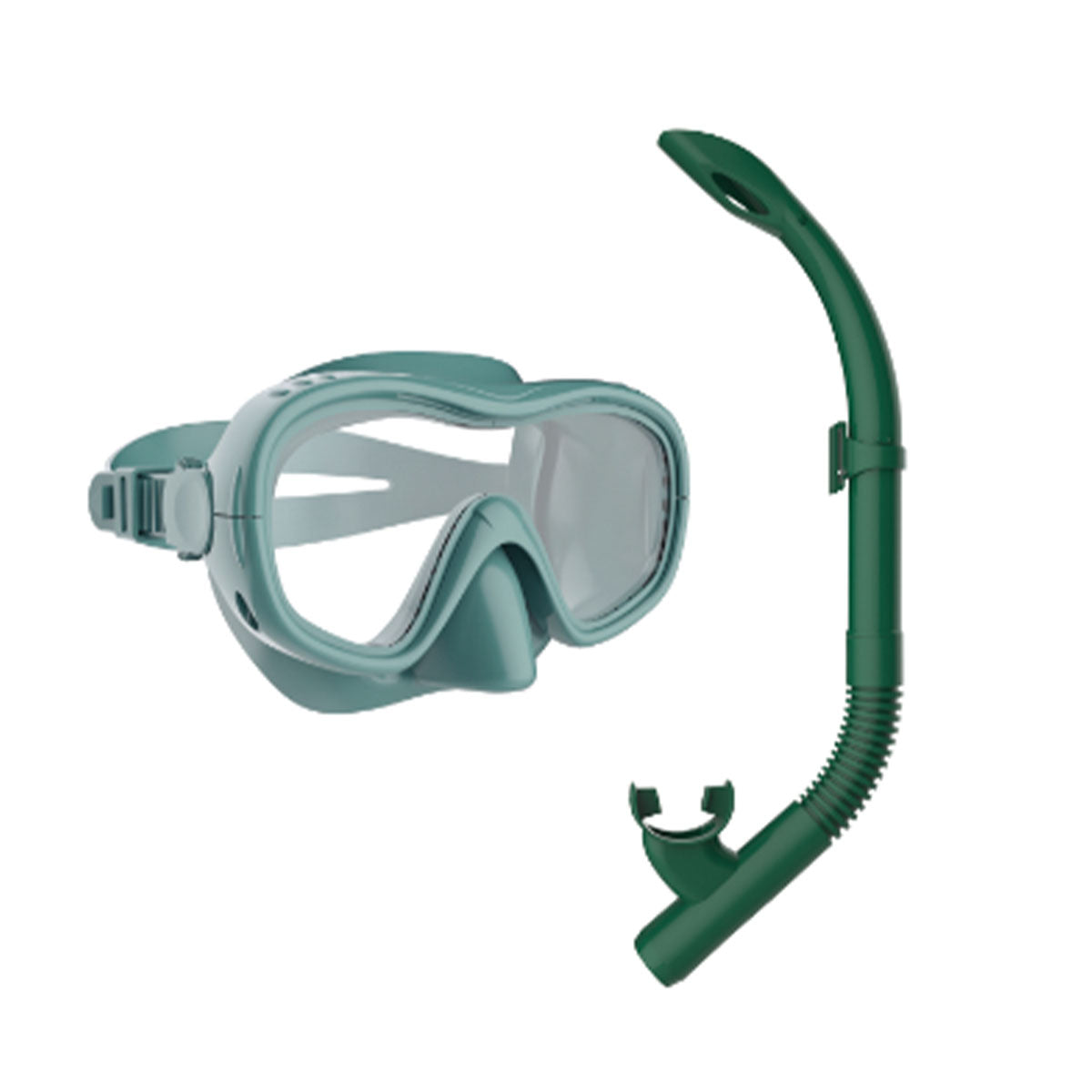 Met de Petites Pommes Betty snorkelset calile/oxford green kan jouw kindje de hele onderwater wereld ontdekken. Dankzij deze snorkelset kan je kindje lekker lang onder water zwemmen. VanZus.