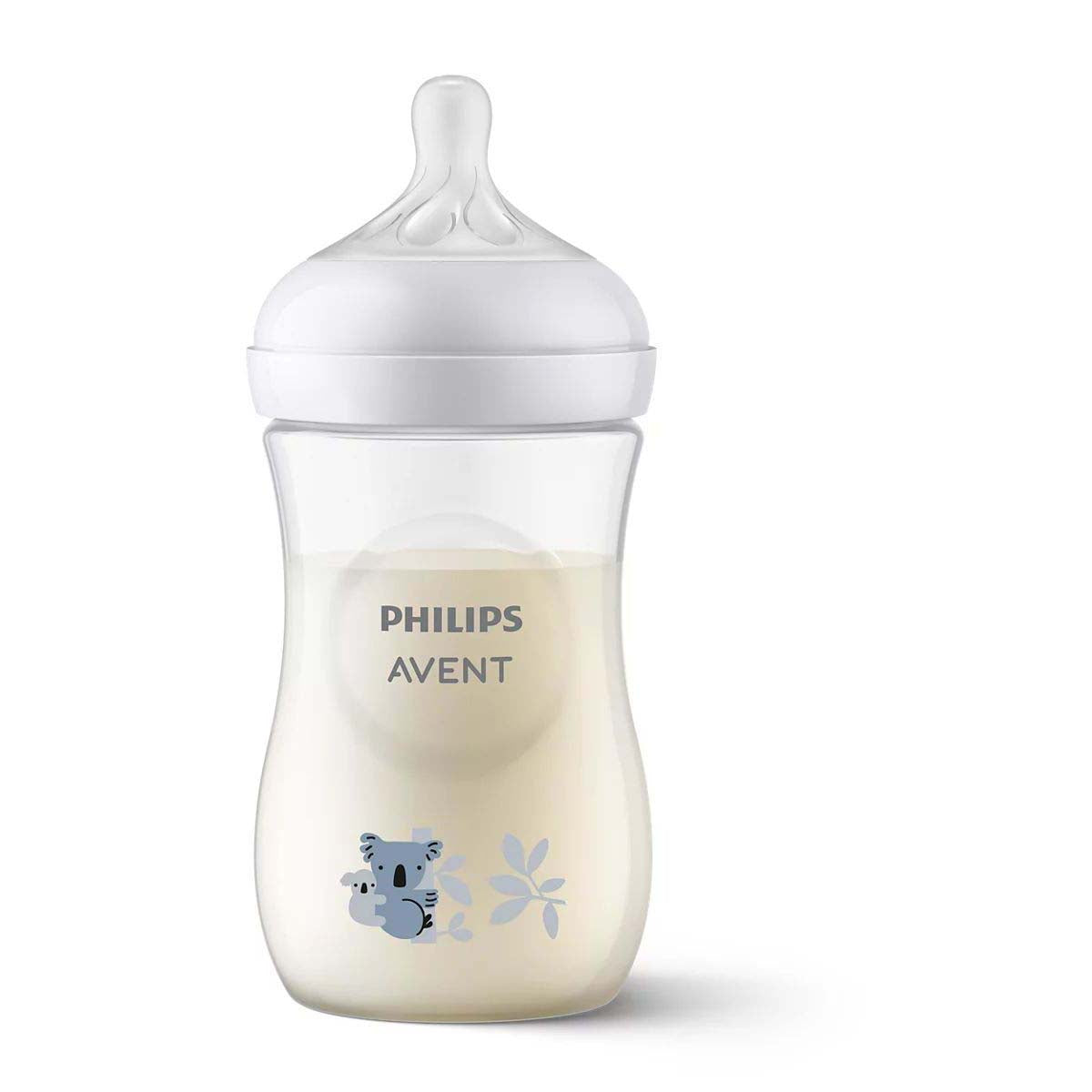 De Philips Avent babyfles 260 ml natural response koala met natural response speen ondersteunt het natuurlijke zuigritme van je baby. Inhoud: 260 ml. Vanaf 1+ maand. Speen voor 1+ maand (uitvloei 2 druppels). VanZus.