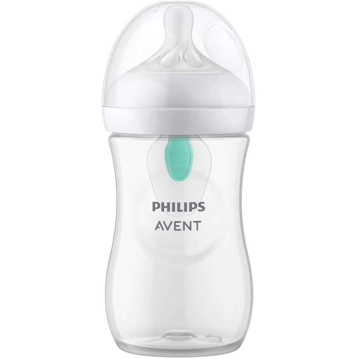 De Philips Avent babyflessen starterset 4 stuks combineert de natural response flesspenen met het antikoliekventiel, tegen luchtinname tijdens het voeden. Inhoud: 2x125 ml en 2x 260 ml, incl flesspeen. Vanaf 0+. VanZus