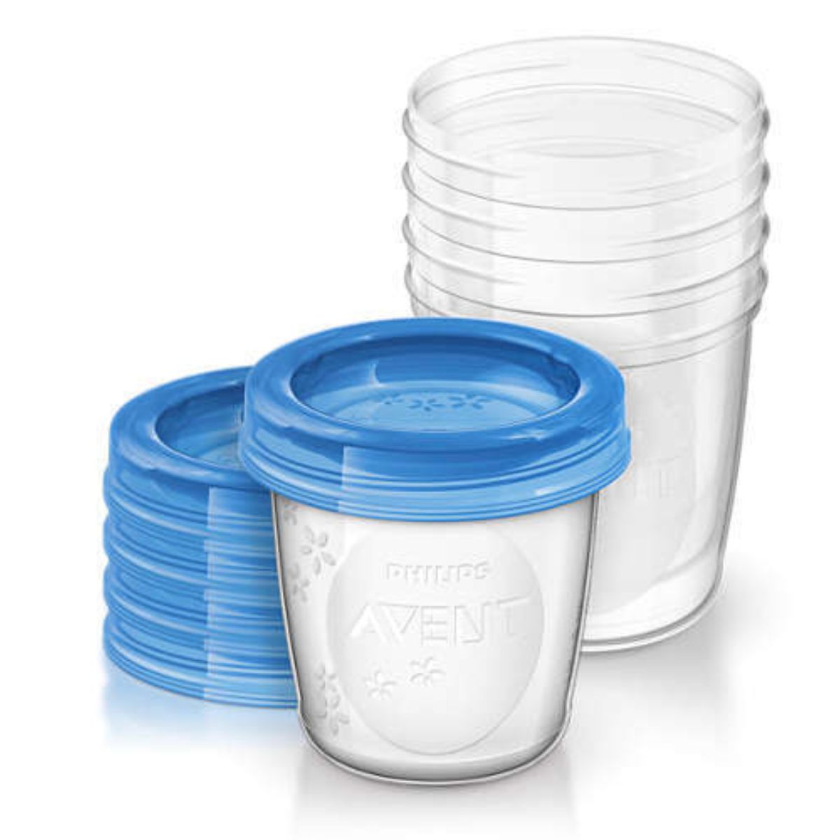 Flesjes, spenen en voedingsaccessoires voor baby’s en jonge kinderen en producten voor moeders: met Phillips Avent haal je topkwaliteit in huis. Dit zijn de Philips Avent bewaardoosjes 5 stuks. Deze set bevat 5 bekertjes met deksel met een inhoud van 180 ml. VanZus