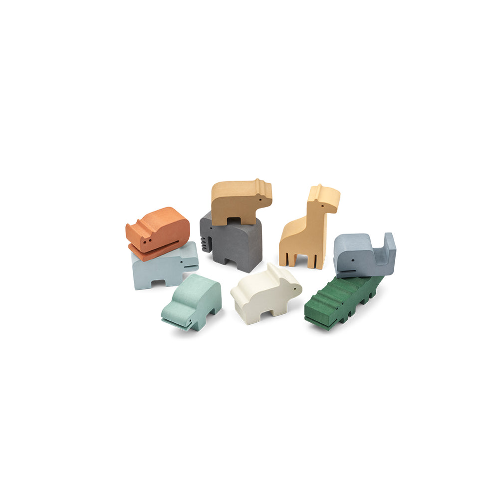 Yes, we gaan in bad! Maak je badtijd nog leuker met de Liewood set badspeelgoed Pia blue multi mix! Deze speelgoedset voor in bad bestaat uit 9 leuke dierenvriendjes. Met wie speel jij vandaag? VanZus