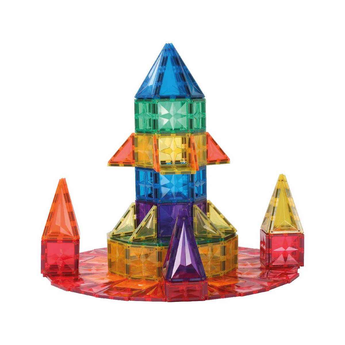 De Cleverclixx inventive pack intense 110 stuks is een grote set met magnetische bouwstenen. Hier kan jouw kindje urenlang mee bouwen. De opties zijn eindeloos met dit open einde speelgoed. VanZus.