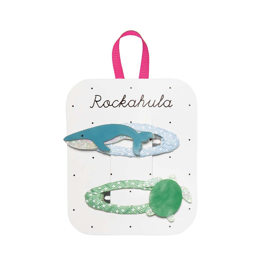 Maak de look van je kindje af met deze sea creatures speldjes van het vrolijke merk Rockahula. Zeker als je kindje gek is op dieren, dan zijn deze haarspelden een absolute must have! Deze speldjes zijn niet alleen praktisch, ze zien er ook ontzettend lief uit! VanZus
