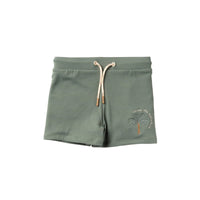 De Salted Stories solid zwembroek in de kleur bronze green heeft een stoere, rustige uitstraling. Het broekje heeft een elastische tailleband met koordje voor een goede pasvorm. VanZus
