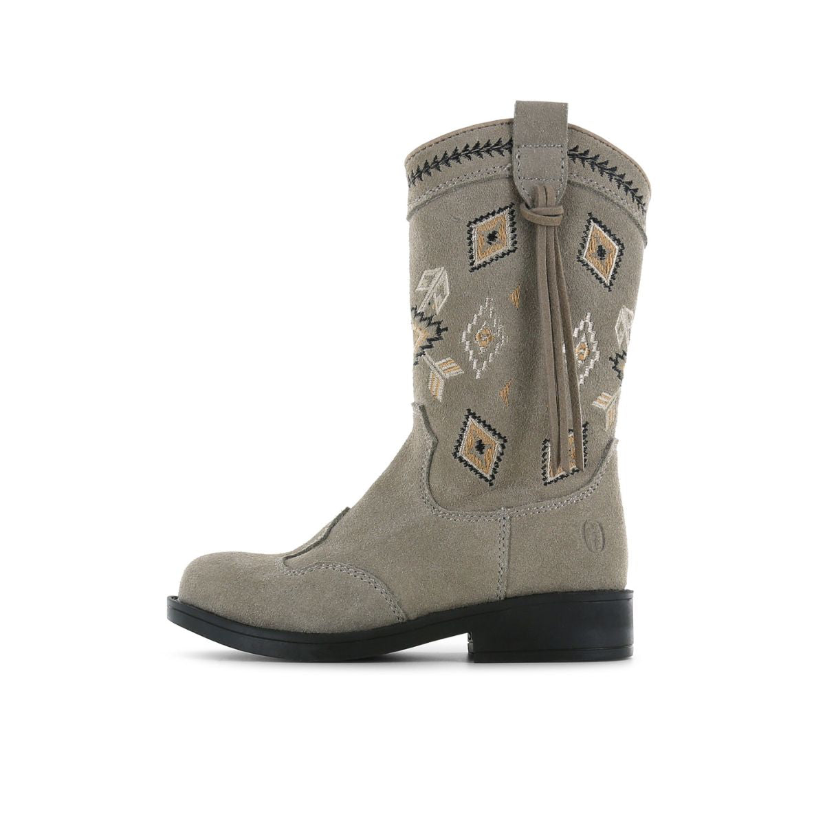 De cowboylaarzen taupe van Shoesme zijn een blikvanger! Hippe leren laarzen met prachtige details en een klein hakje. Comfortabel, stijlvol en hip. VanZus