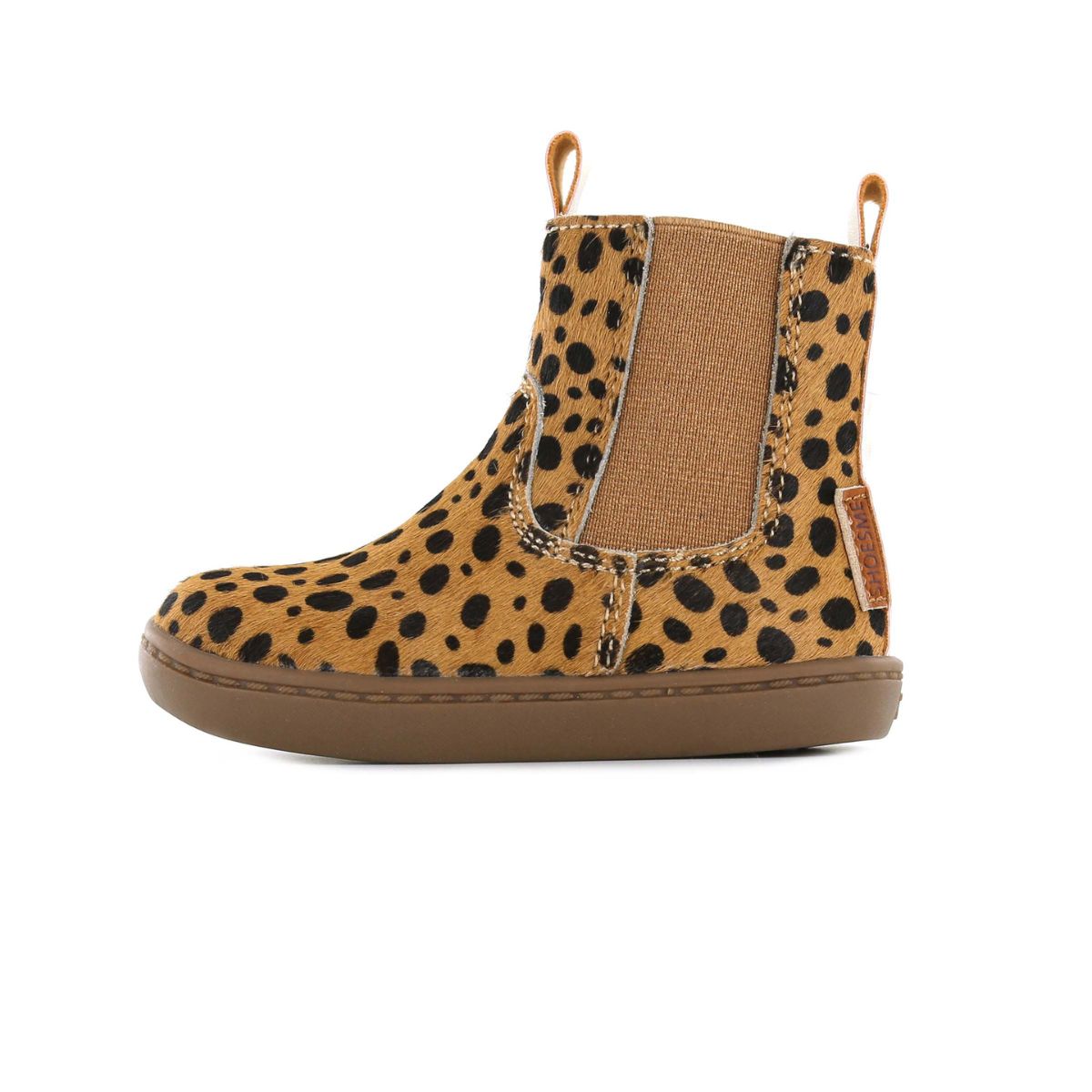 De flex bootie in brown dots van Shoesme geven de perfecte balans tussen flexibiliteit, comfort en stijl. In de kleur blauw met stippen, anti-slip zool en ademende voering. VanZus