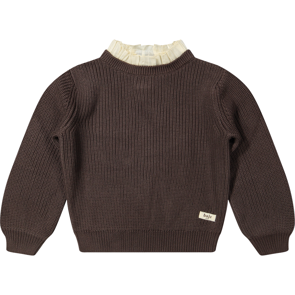 Baje Studio soho trui brown choco