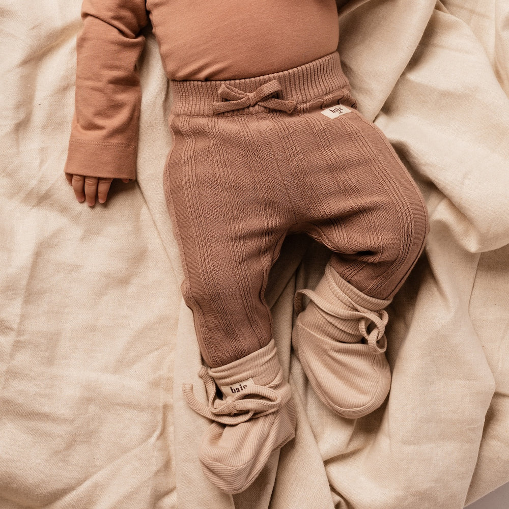 Baje Studio soral baby legging peach almond