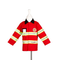 Speelt jouw kindje graag een brandweerman na? Dan is deze brandweerman set van het Nederlandse merk Souza! ideaal! Met deze leuke verkleedset kan je kindje zichzelf helemaal omtoveren tot brandweerman. VanZus
