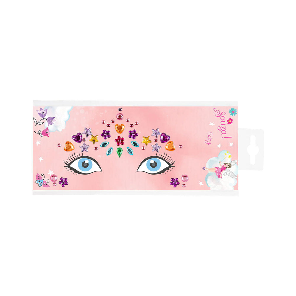 Deze leuke elf gezichtstickers in multicolor van het Nederlandse merk Souza! zijn het ideale accessoire voor op een verkleedfeestje! Gaat je kindje verkleed als elfje of als magische prinses? Dan maken deze stickers de look helemaal af! VanZus