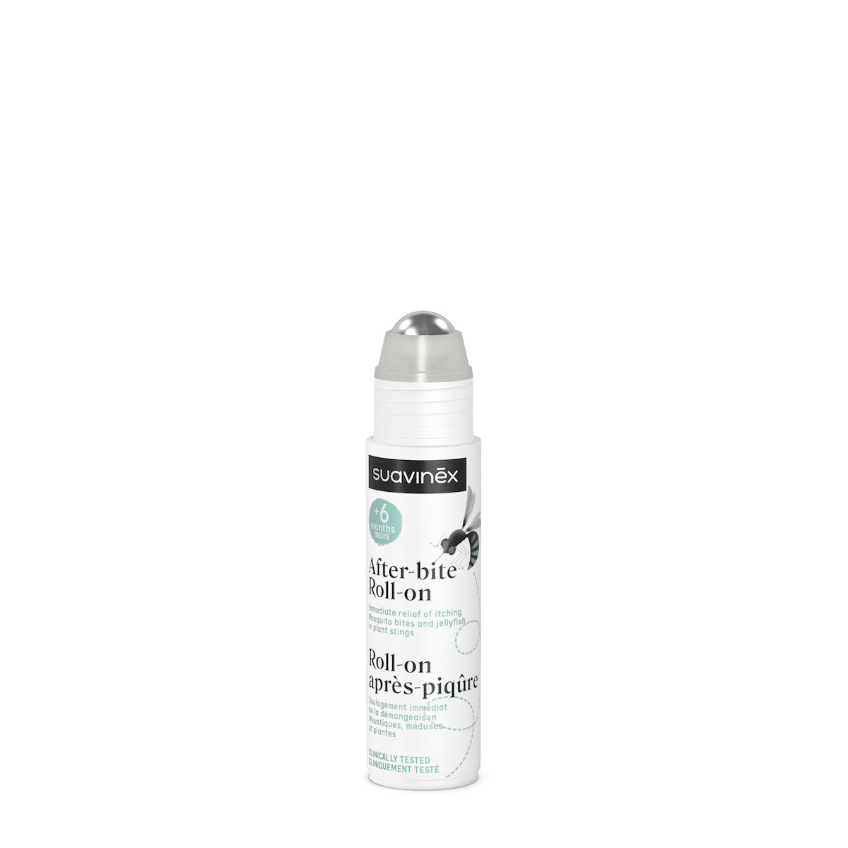 Geef de vervelende insectenbeten geen kans met de Suavinex anti-muggen after-bite roller! Deze handige roller biedt directe verlichting en kalmeert je huid na een vervelende beet. Of je nu buiten in de natuur bent of gewoon in je achtertuin geniet, deze after-bite roller is jouw redder in nood. VanZus