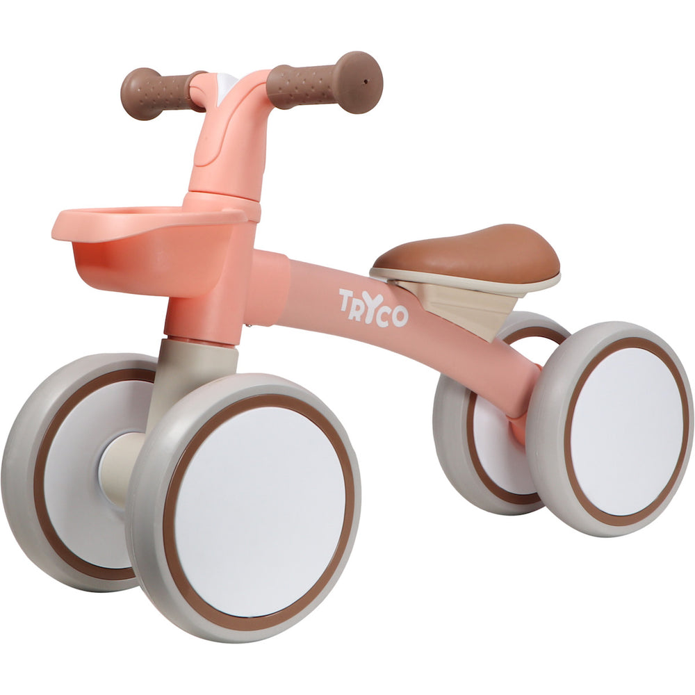 Met de Tryco loopfiets luna pink heb je de perfecte eerste fiets voor je kleintje. De loopfiets is de ideale voorbereiding op een echte fiets. Je kleine fietskampioen leert in no-time het evenwicht te bewaren. VanZus
