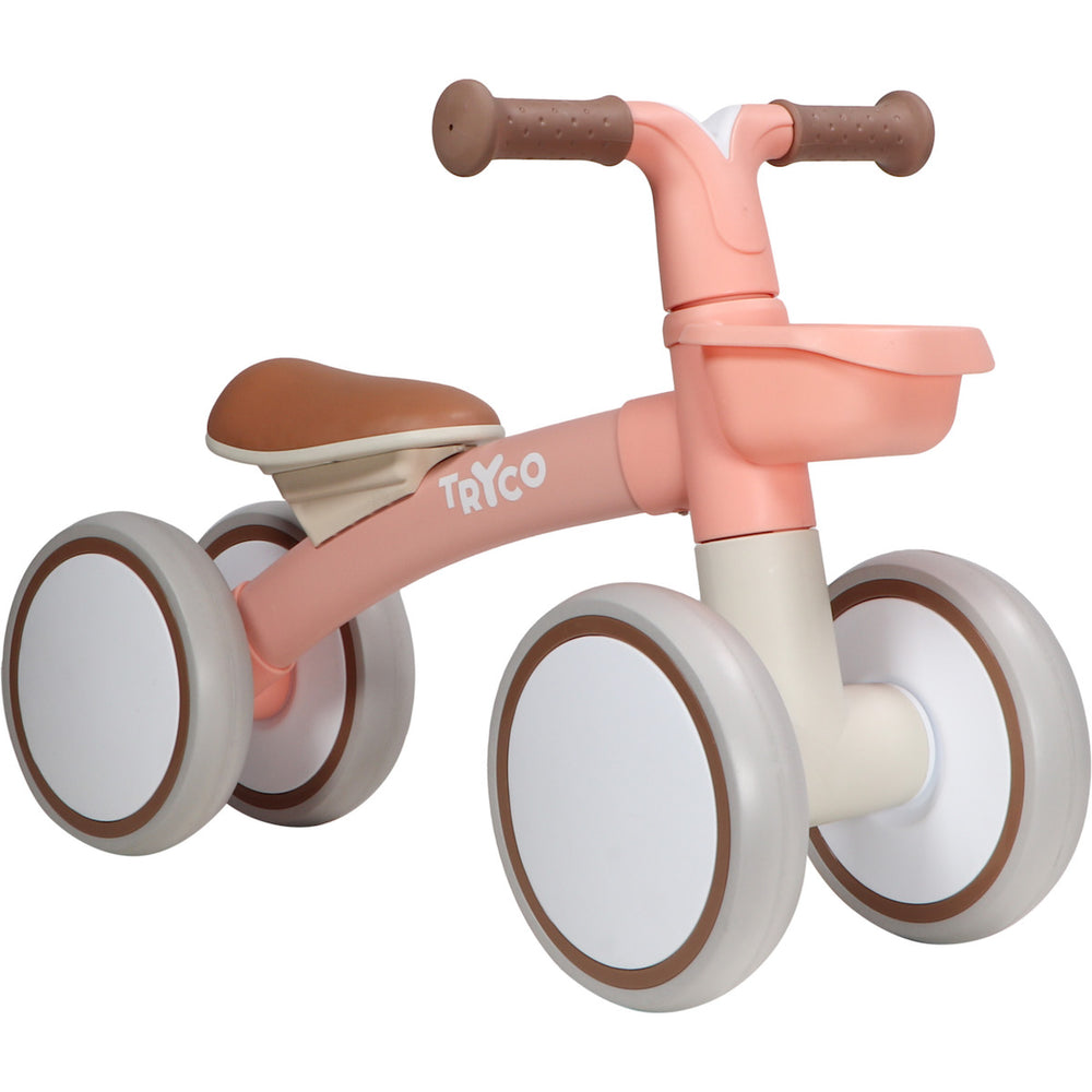 Met de Tryco loopfiets luna pink heb je de perfecte eerste fiets voor je kleintje. De loopfiets is de ideale voorbereiding op een echte fiets. Je kleine fietskampioen leert in no-time het evenwicht te bewaren. VanZus