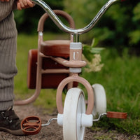 Een hippe driewieler van Vanilla Copenhagen in de kleur oak (bruin). Geschikt voor kinderen vanaf 1 jaar, afneembare duwstang, stevige materialen en schattig fietstasje achterop. Voor veel fiets avonturen! VanZus