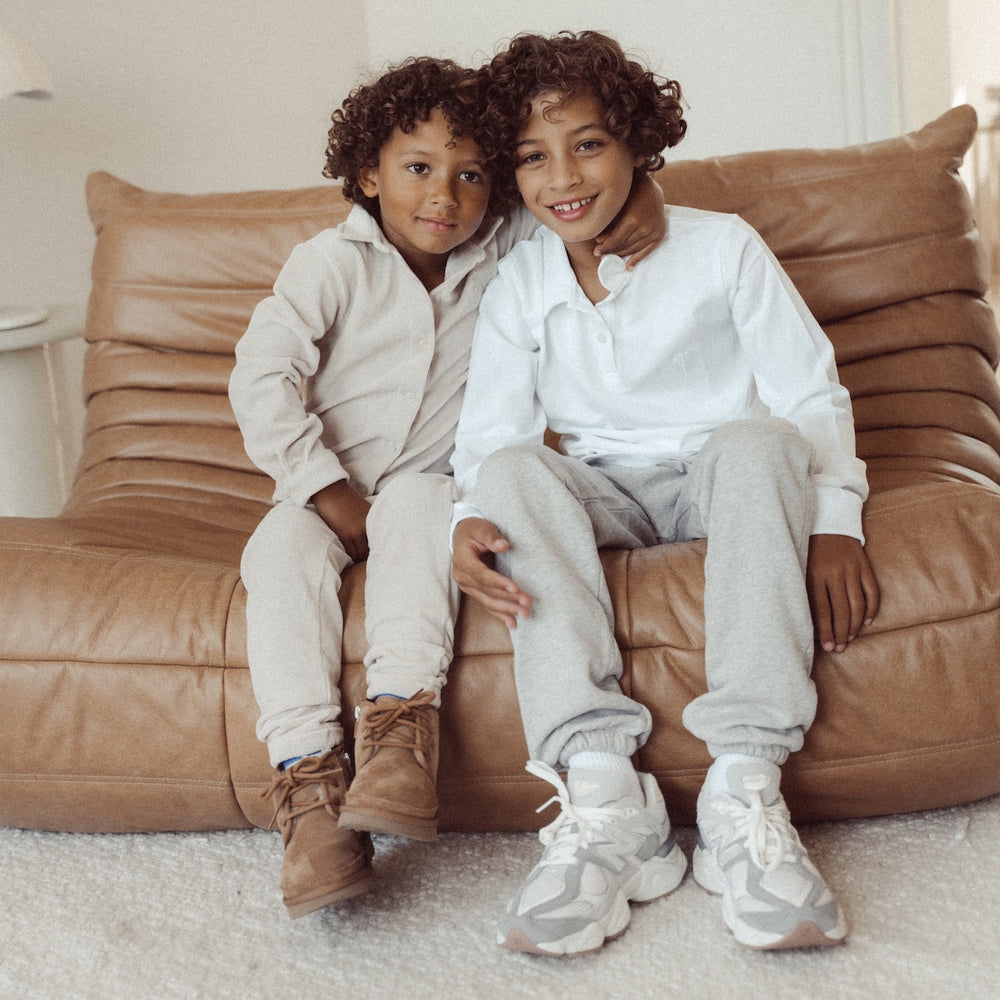 Two You Label basic white polo
