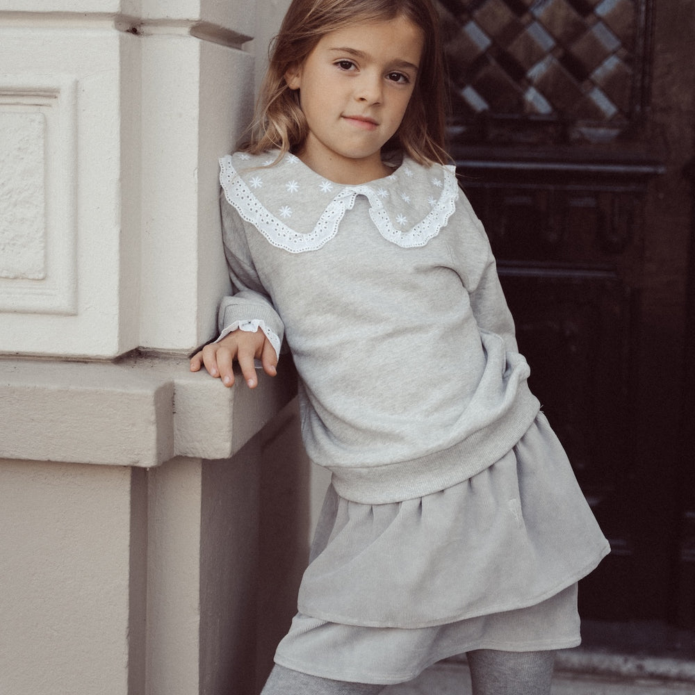 Two You Label aya sweater grey