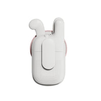 Zorg voor uren speelplezier bij je kindje met deze geweldige zoo walkie talkie rabbit x rabbit set van het merk The Zoofamily! Deze schattige walkie talkies hebben een konijnen design en dagen de verbeelding en creativiteit van je kind uit. VanZus