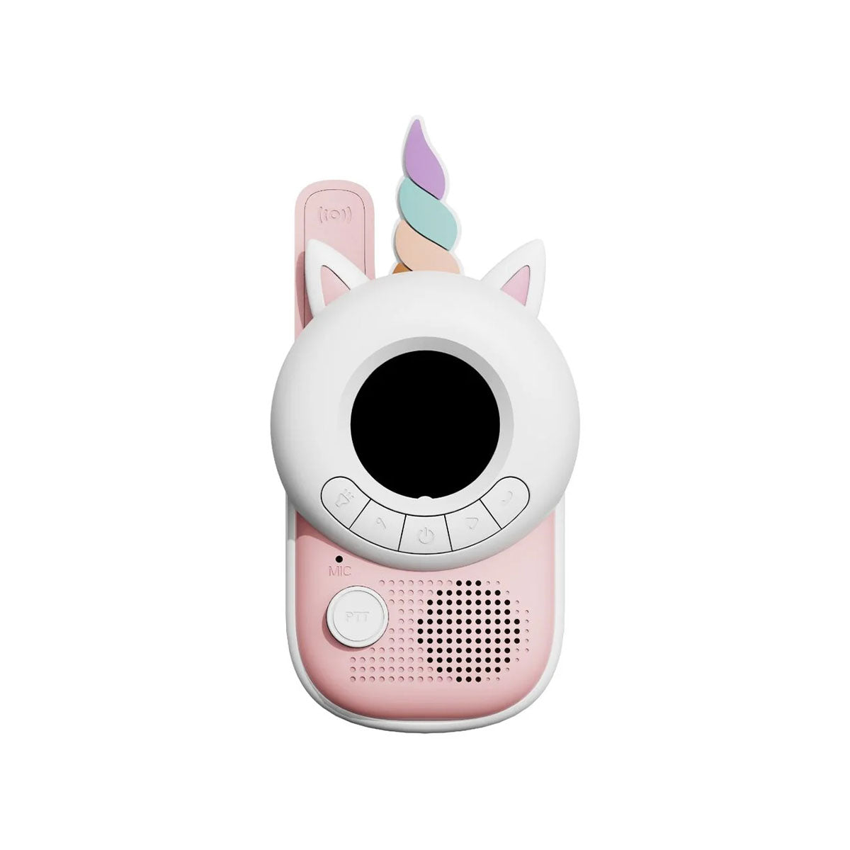 Zorg voor uren speelplezier bij je kindje met deze geweldige zoo walkie talkie unicorn x fox set van het merk The Zoofamily! Deze schattige walkietalkie hebben een eenhoorn en vossen design en dagen de verbeelding en creativiteit van je kind uit. VanZus