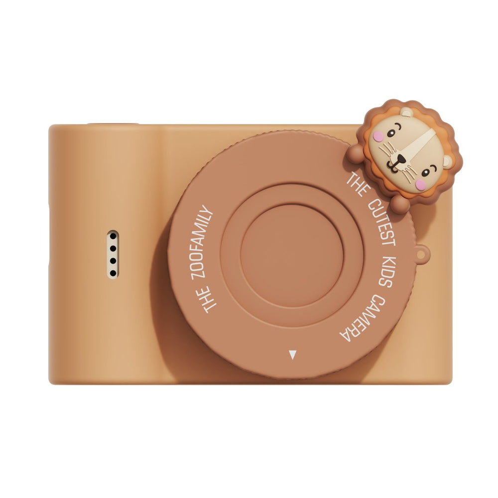 Is jouw kindje een echte creatieveling? Dan zal hij of zij zeker blij worden van deze urban zoo camera in lion van The Zoofamily. Met deze superschattige kindercamera kan je kleintje professionele foto's en video's maken. Het is de leukste kindvriendelijke camera die er is! VanZus