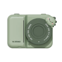 Is jouw kindje gek op het maken van foto's? Dan is deze zoo print camera in dino green van het merk The Zoofamily een absolute must have! Met deze coole camera kan je kleintje foto's maken die direct worden uitgeprint. VanZus