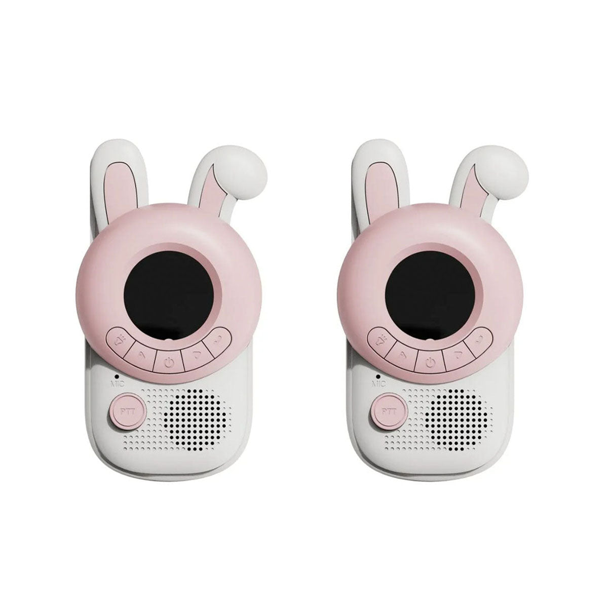 Zorg voor uren speelplezier bij je kindje met deze geweldige zoo walkie talkie rabbit x rabbit set van het merk The Zoofamily! Deze schattige walkie talkies hebben een konijnen design en dagen de verbeelding en creativiteit van je kind uit. VanZus