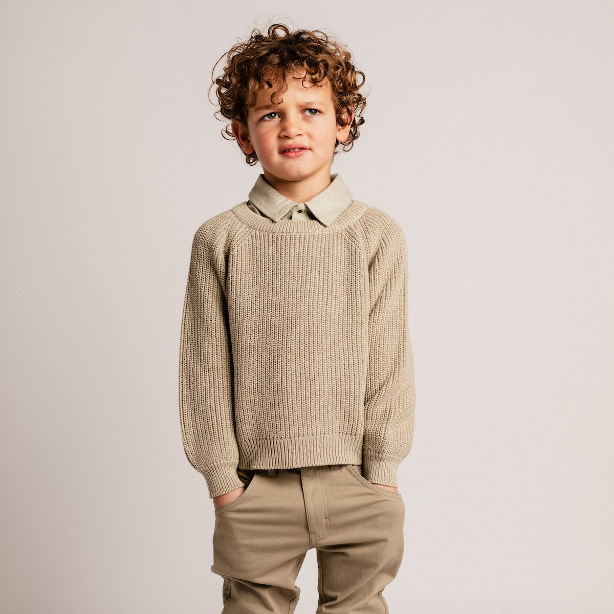 Baje Studio thun trui green pistache
