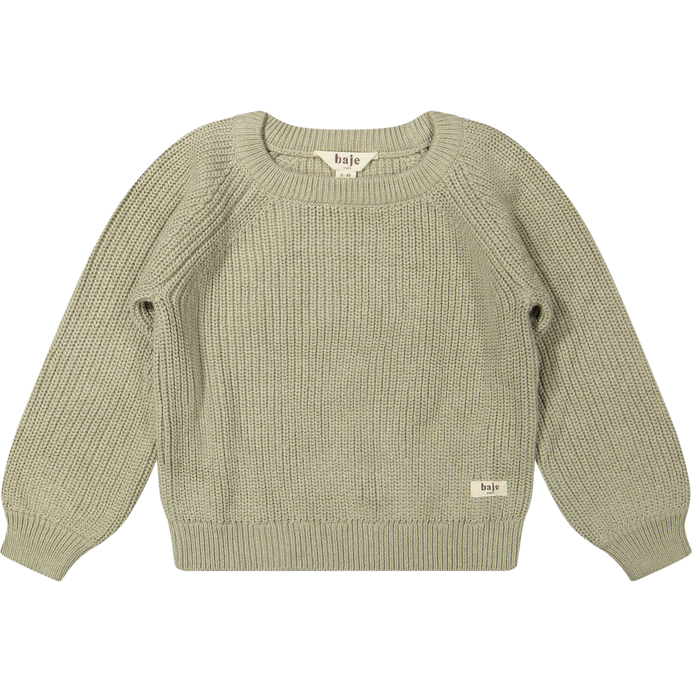 Baje Studio thun trui green pistache