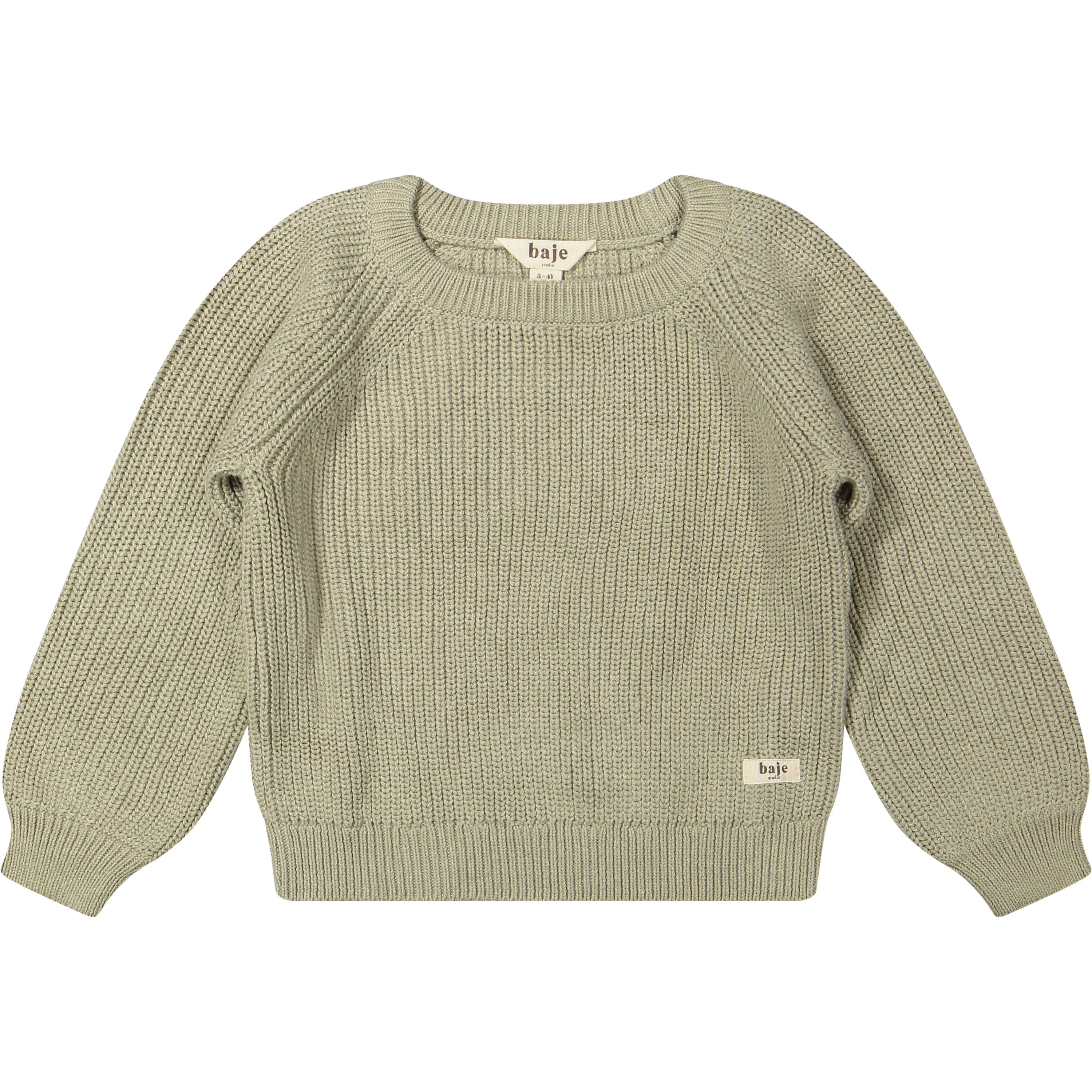 Baje Studio thun trui green pistache
