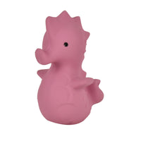 Het badspeeltje uit de collectie ‘mijn eerste oceaandiertje’ zeepaard van het merk Tikiri is echt een schatje. Gemaakt van natuurlijk rubber, dus veilig om op te sabbelen of kauwen. Met een zacht belletje. VanZus
