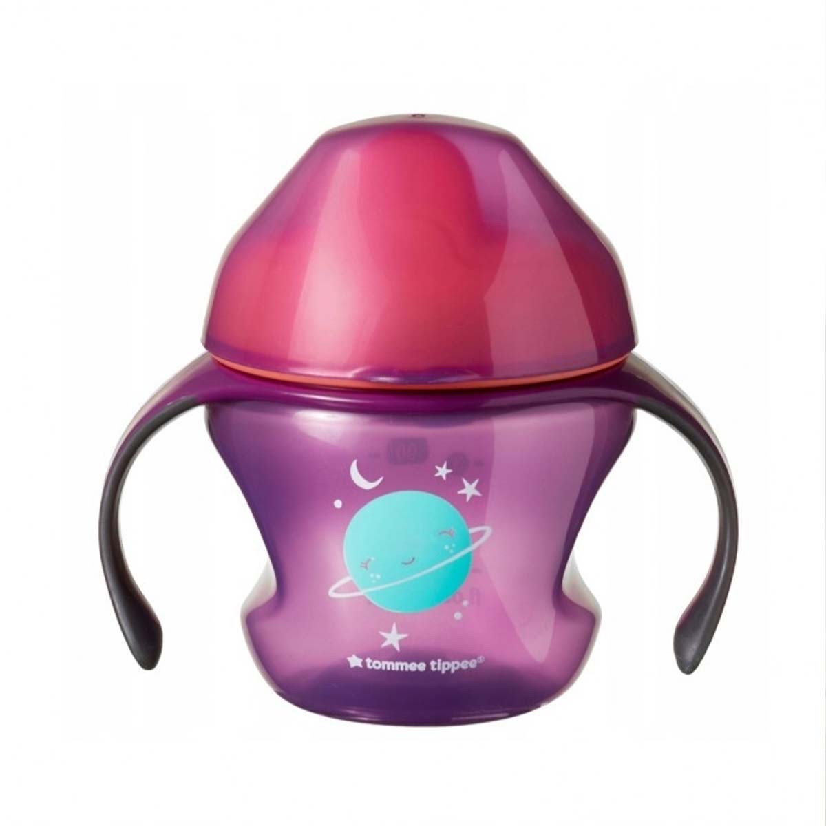 De Tommee Tippee tuitbeker purple 150 ml is een opvolgbeker die de overstap van fles/borst naar drinkbeker gemakkelijk maakt voor je baby. Met flexibele silicone tuit BPA-en lekvrij! Inhoud: 150 ml. Vanaf 4+M. VanZus.