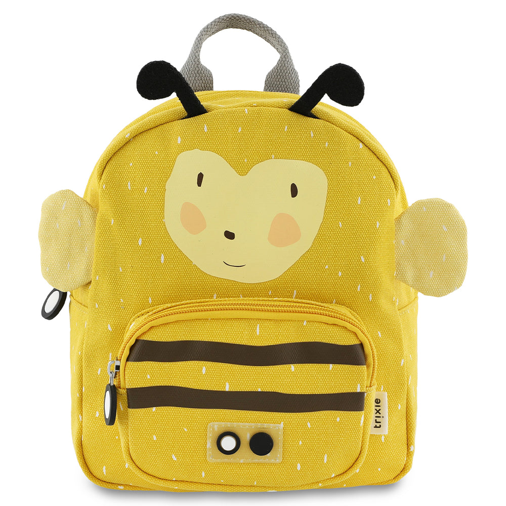 Met de Trixie Mrs. Bumblebee rugzak klein is je kleintje klaar voor elk avontuur! Deze kleine schooltas biedt voldoende ruimte voor de spulletjes van je kindje tijdens de dagopvang of een uitstapje. VanZus.