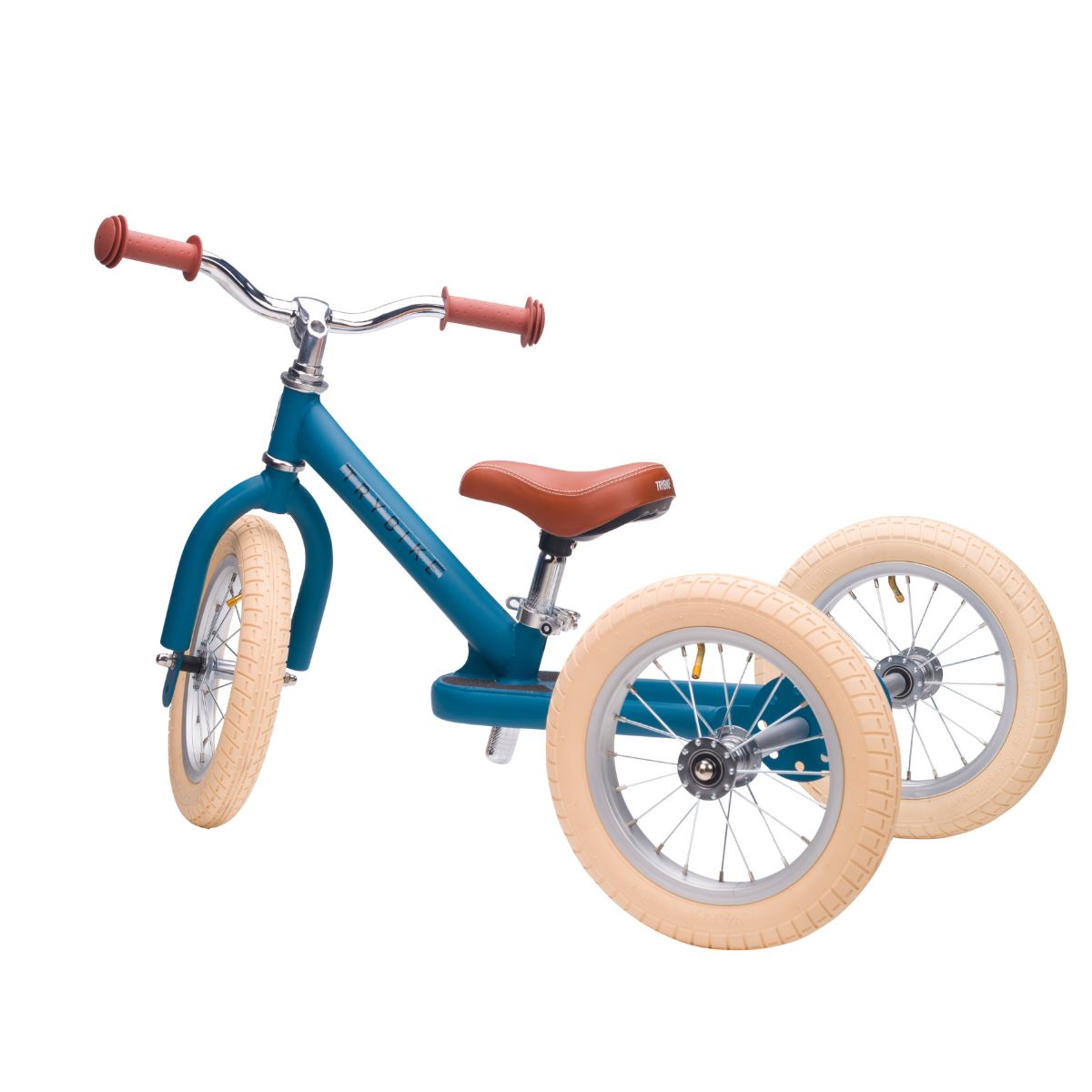 Ontdek de Trybike steel 2-in-1 driewieler in de kleur mat blue van het merk Trybike. De perfecte loopfiets voor kleine avonturiers! Deze prachtige 2-in-1 loopfiets is niet alleen stijlvol, maar ook ontzettend praktisch. VanZus