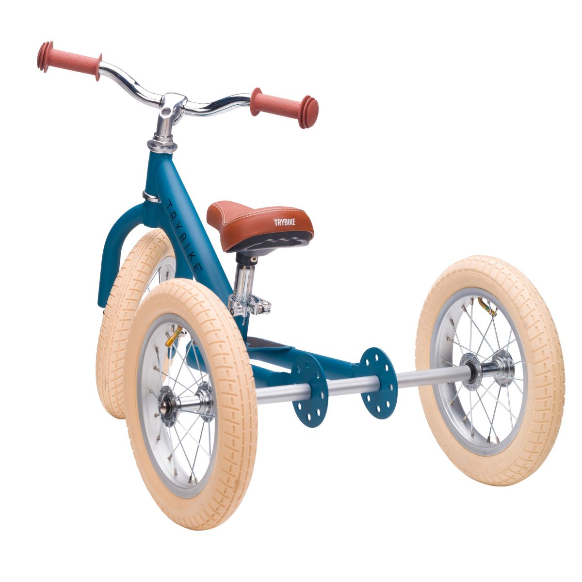 Ontdek de Trybike steel 2-in-1 driewieler in de kleur mat blue van het merk Trybike. De perfecte loopfiets voor kleine avonturiers! Deze prachtige 2-in-1 loopfiets is niet alleen stijlvol, maar ook ontzettend praktisch. VanZus