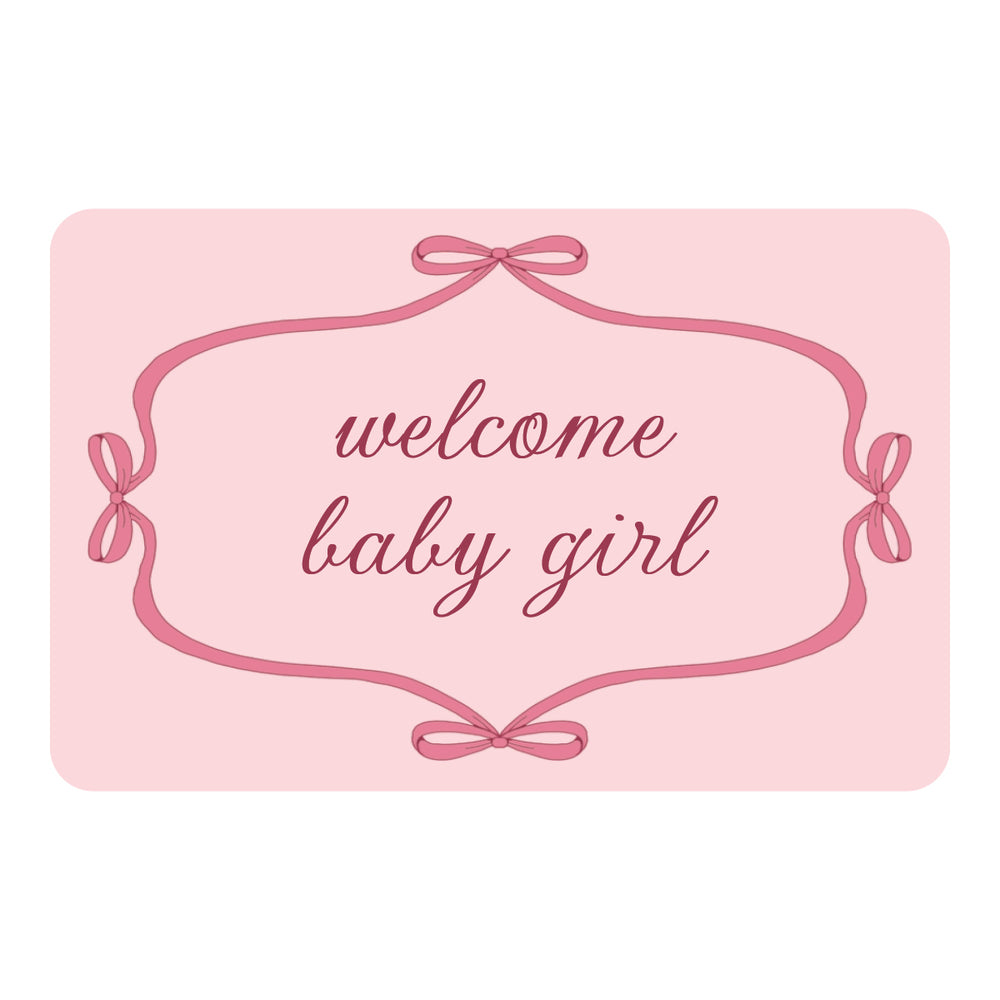 Met de digitale cadeaubon 'Welcome baby girl' van VanZus geef je kersverse ouders een mooi cadeau waarmee ze zelf hun favoriete producten kunnen uitkiezen in onze webshop. VanZus