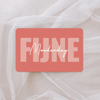 Met de digitale  cadeaubon 'Fijne Moederdag' van VanZus geef je mama een mooi cadeau waarmee ze zelf haar favoriete producten kan uitkiezen in onze webshop. VanZus