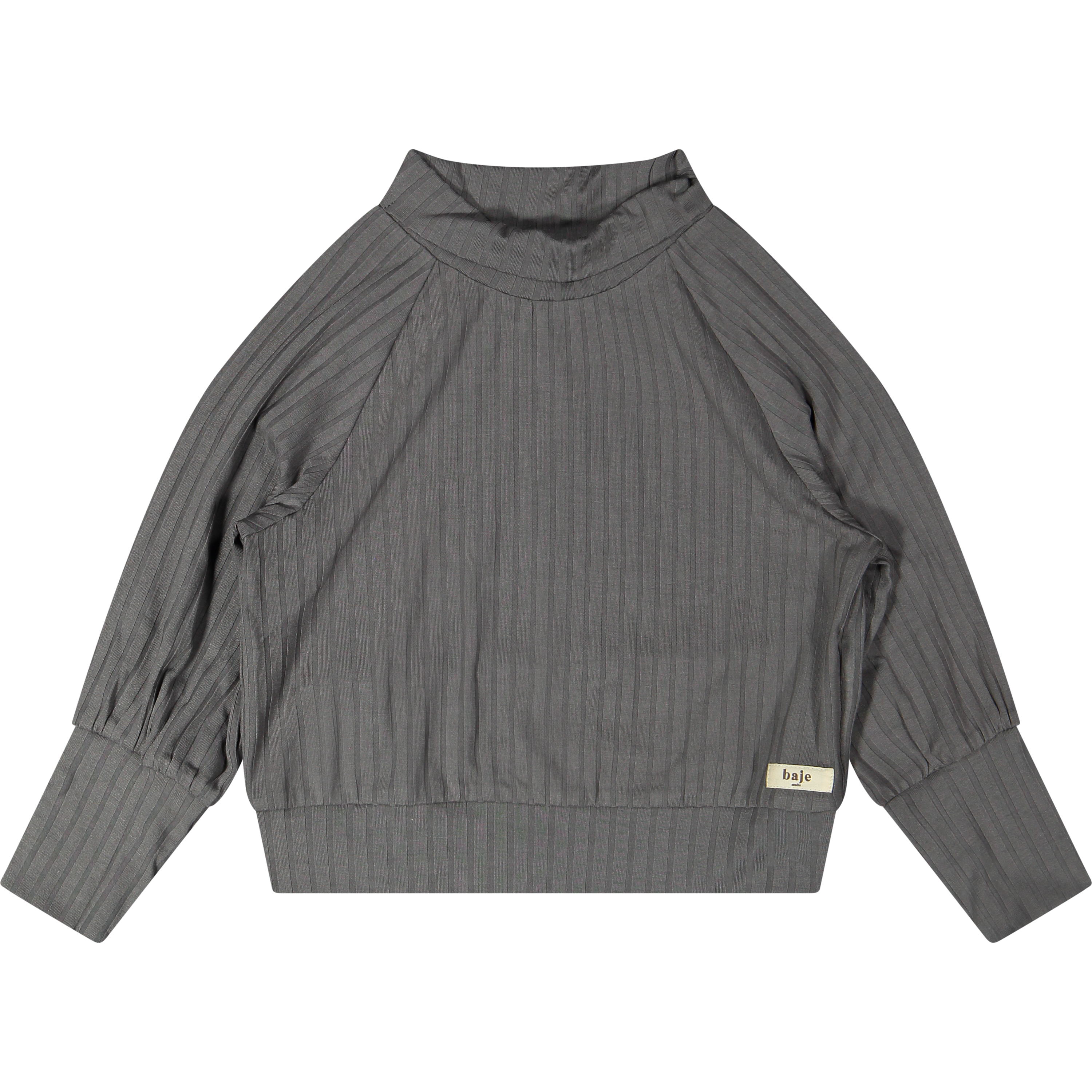Baje Studio vevey shirt lange mouwen grey steel