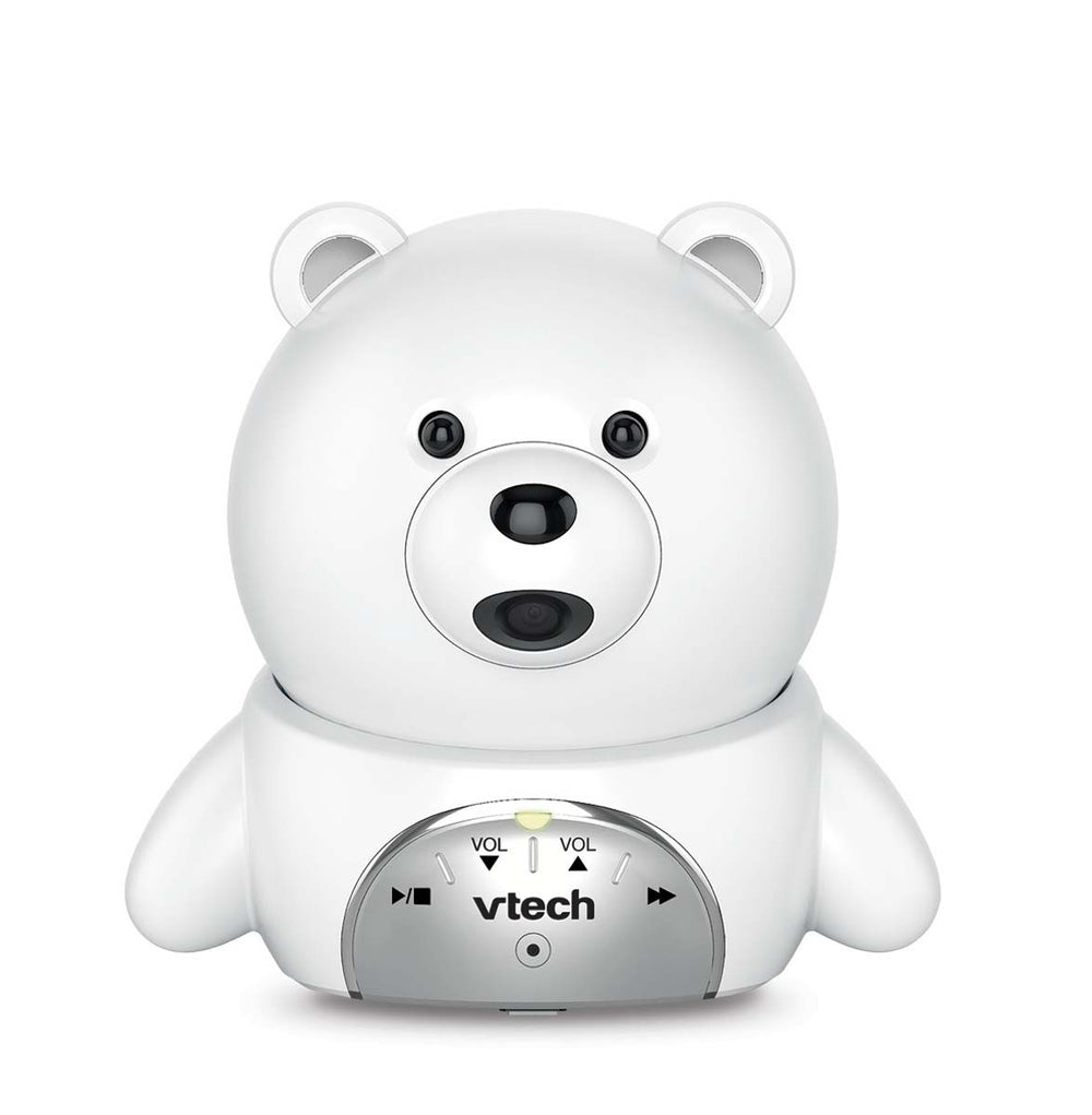 De babyfoon BM 5150 is de verbeterde versie van de bekende VTech de BM4200. De babyfoon heeft een beter en groter kleurenscherm (5-inch) en de camera heeft de vorm van een beer. Groot bereik binnen- en buitenshuis. VanZus.