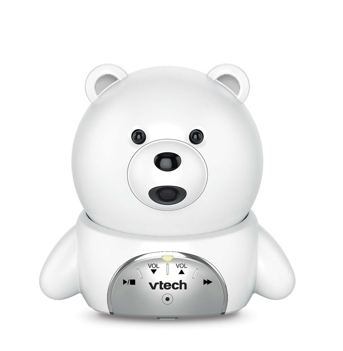 De babyfoon BM 5150 is de verbeterde versie van de bekende VTech de BM4200. De babyfoon heeft een beter en groter kleurenscherm (5-inch) en de camera heeft de vorm van een beer. Groot bereik binnen- en buitenshuis. VanZus.