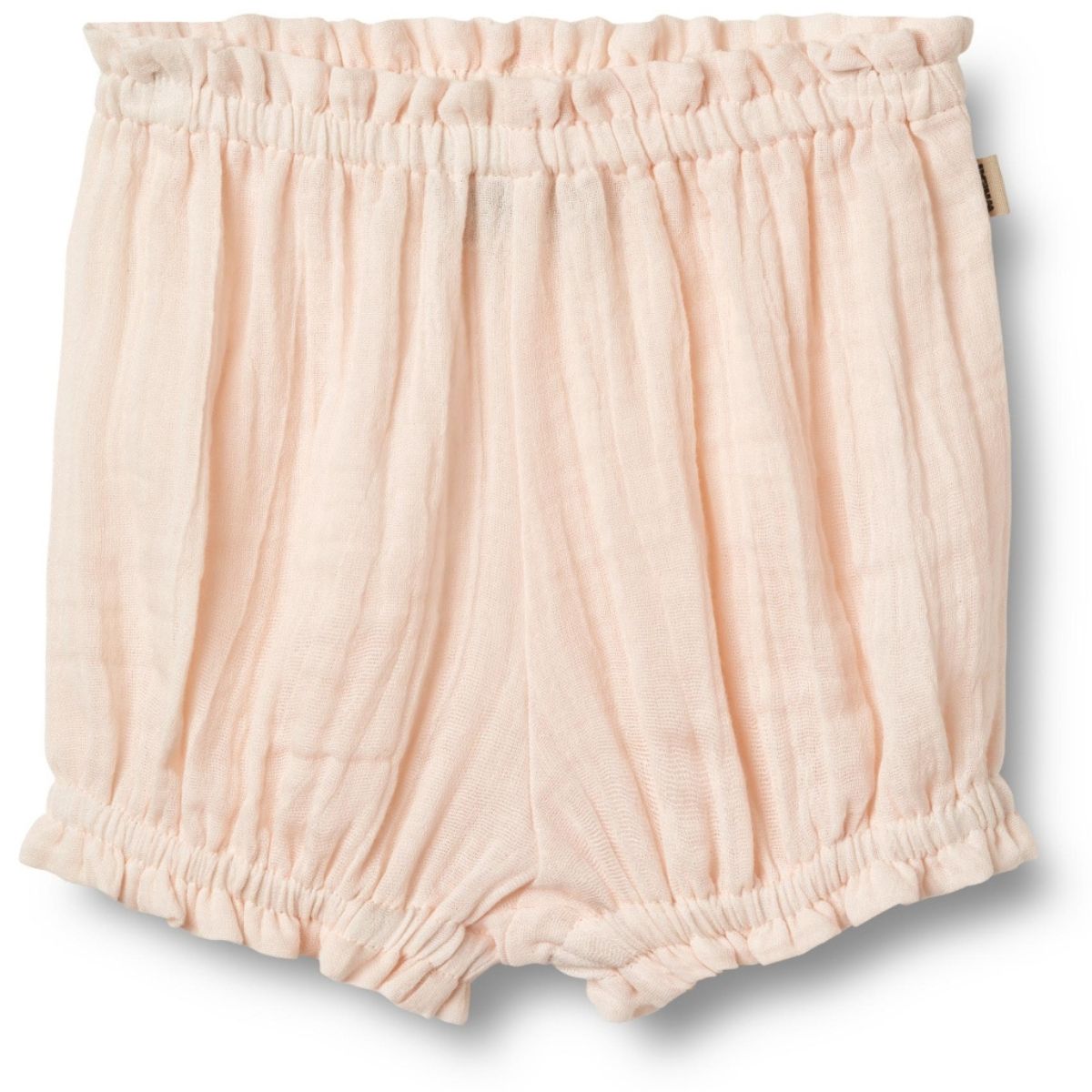 De Wheat angie bloomer shorts in de kleur rose water zijn een leuke aanvulling aan de lente/zomer garderobe van je dochtertje. Het shortje heeft een mooie zacht roze kleur, dit geeft hem een lieve uitstraling. VanZus.