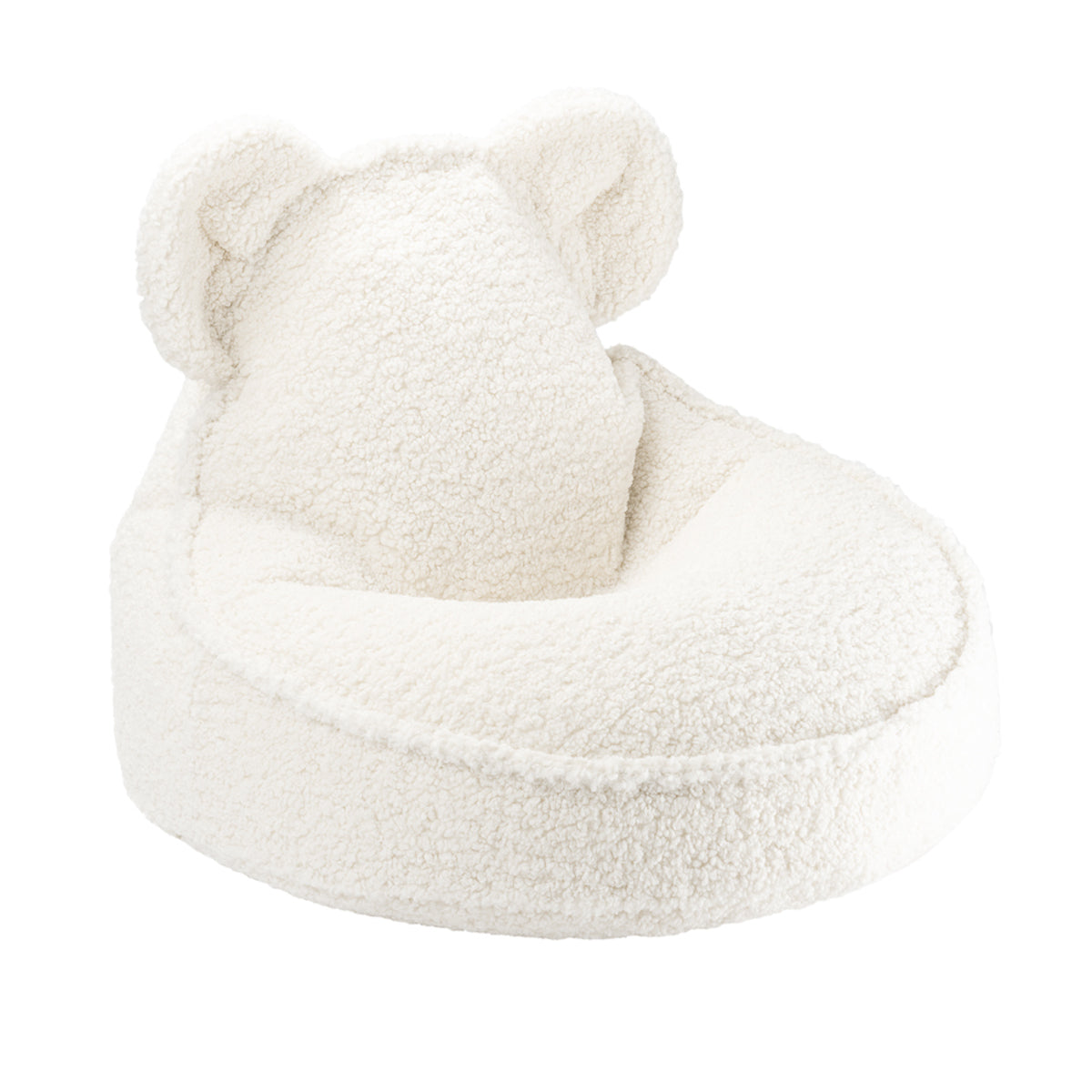 De Wigiwama beanbag bear cream white is de perfecte plek voor jouw kindje om even lekker te relaxen. Deze zitzak zit heerlijk zacht en ziet er ook nog eens super schattig uit want hij heeft twee grote beren oren. VanZus.